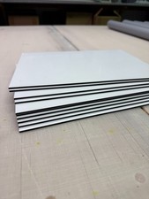 A4 3mm White Aluminium