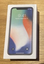 Genuine Apple iPhone X Silver