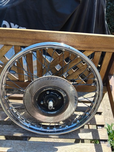 Triumph t140 front wheel - t140, =
