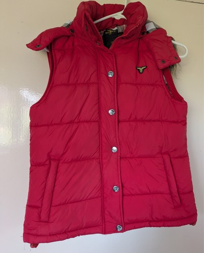Breve red padded gilet - breve,