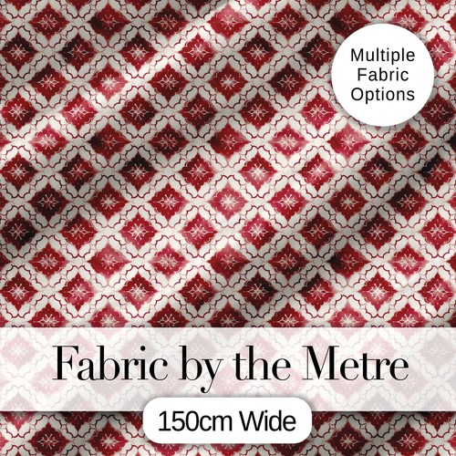Geometric red tile - tile, moroccan