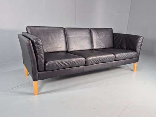 Vintage danish seater sofa - danish,