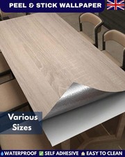 Wood Effect Vinyl Wrap Self Adhesive Film Sticker Textured Worktop Wall Covering