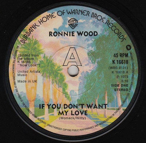 Ron wood you don - ron, want