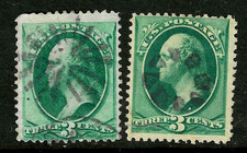 Fancy cancels unusual radials - unusual,