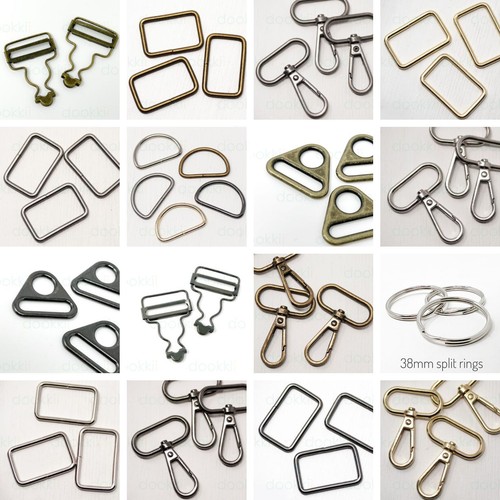 Metal rings clips - metal, d
