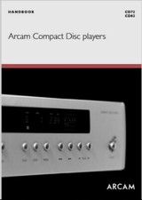 Arcam CD72  /  CD82 - CD Player - Operating Instructions - USER MANUAL 