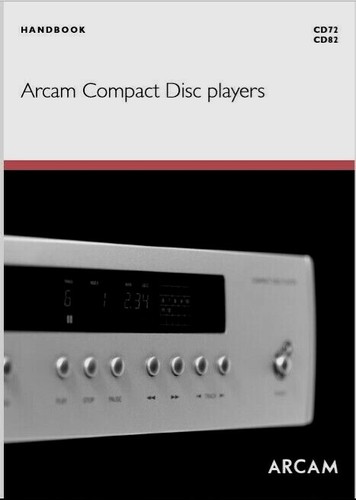 Arcam cd72 cd82 cd - arcam,