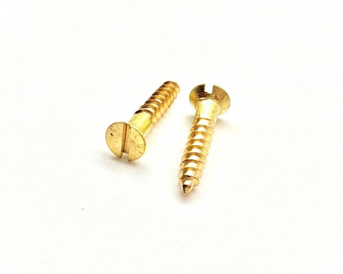 Solid brass slotted - solid,