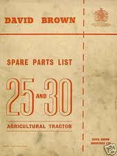 DAVID BROWN TRACTOR 25C 30C