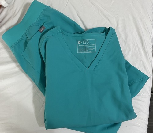 Figs teal technical - technical, collection