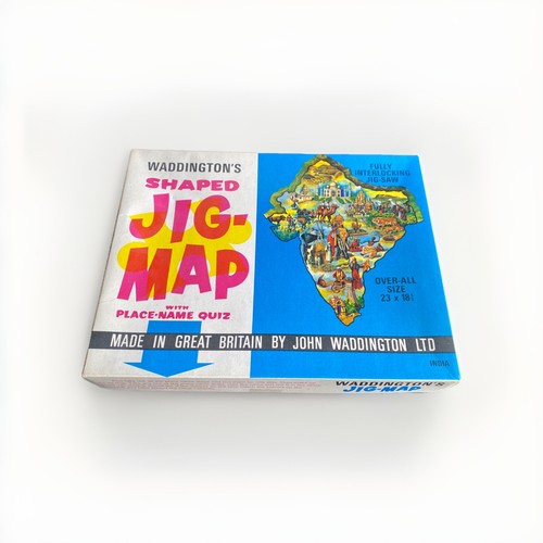 Waddingtons shaped jig map - waddingtons,