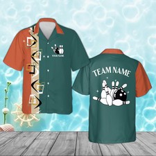 Retro Bowling Aloha Shirt