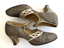 Vintage 1920s Silver Gold Art