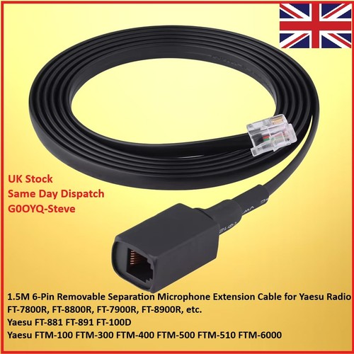 Pin microphone - 1.5m,