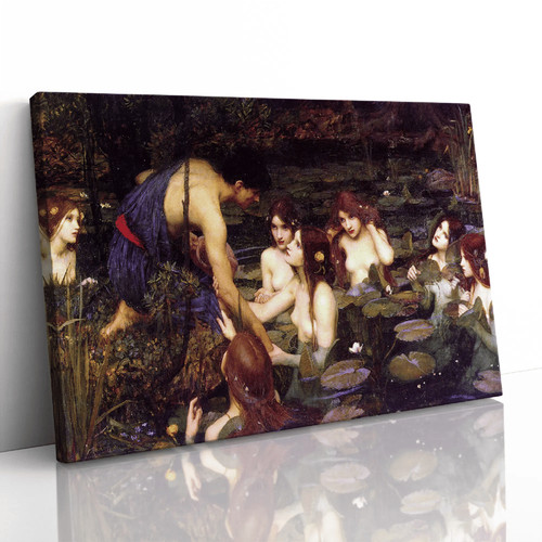 Hylas the nymphs john william - hylas,