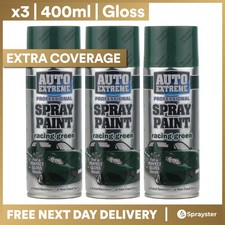 3 x 400ml Racing Green Gloss