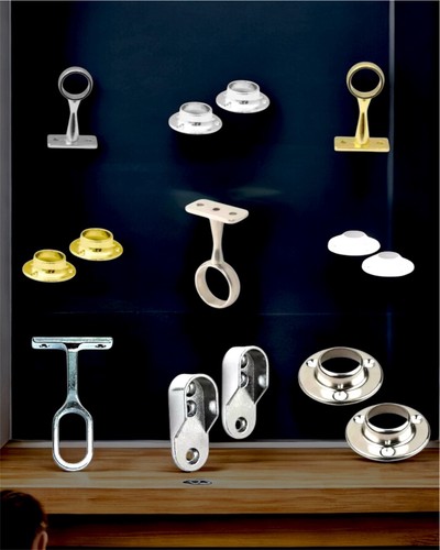 Wardrobe rail end center - wardrobe,