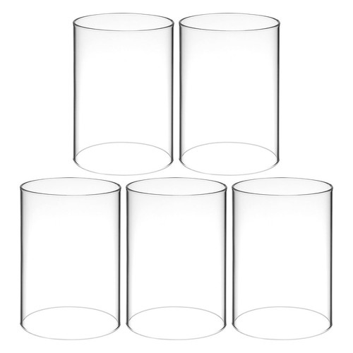 5pcs reusable glass candle - reusable,