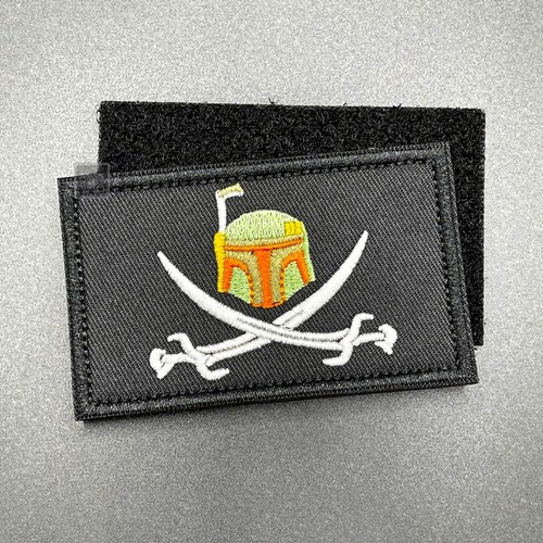 Boba pirate morale patch - boba, hook