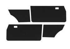 Escort Mk2 Carbon Fibre Look Inner Door Card Panel Set Lightweight Plastic Cards