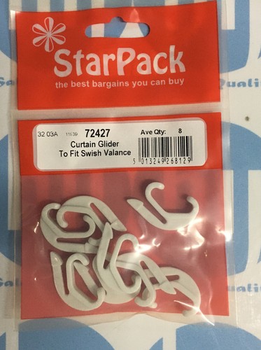 Curtain rail gliders hooks - rail,