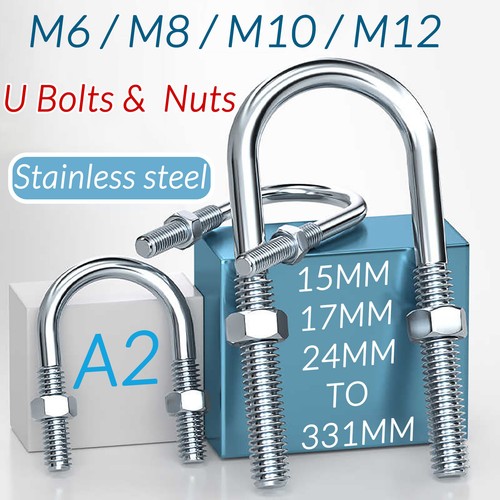 Bolts with hex nuts clamp - 2,