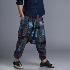 Mens Linen Cotton Low Crotch