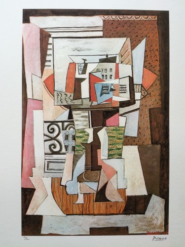 Pablo picasso signed cubist - picasso,