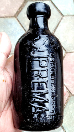 Victorian 1880 black glass - 1880's,