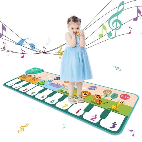 110x36cm musical piano mat - piano, for