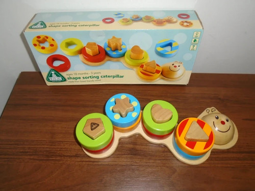 Elc wooden caterpillar shape - wooden,