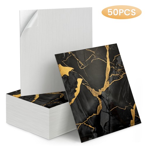 50pcs marble self adhesive - marble, self-adhesive