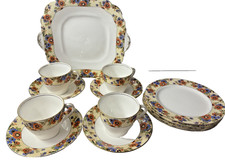 Aynsley Tea Set + Serving
