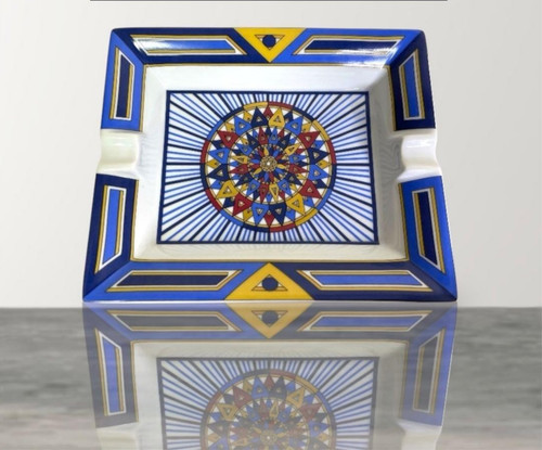 Hermes ashtray vintage 1970s - ashtray,