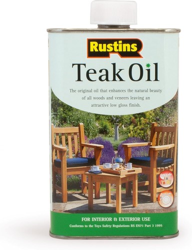 Rustins teak oil enhance - oil,