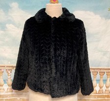 Faux Fur Bolero Jacket 12 14