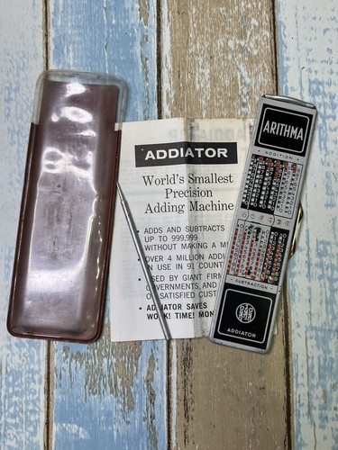 Arithma addiator vintage - arithma,