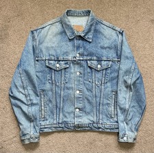 Levi's 47296 7050407 Vintage Denim Button Up Trucker Jacket Mens Medium