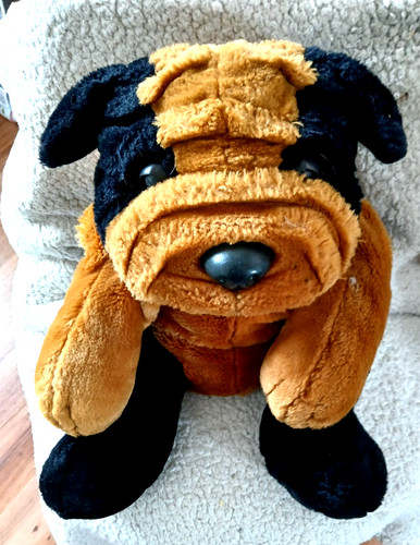Vintage rottweiler floppy dog - vintage,