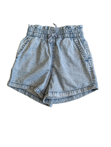 Girls nutmeg paperbag shorts - nutmeg,
