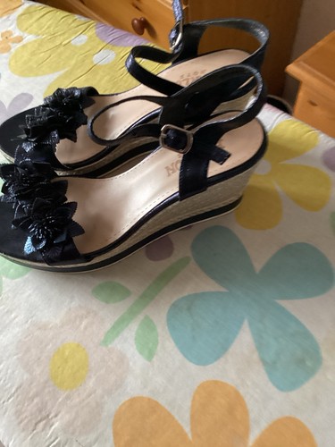 Wedge heel sandals - heel,