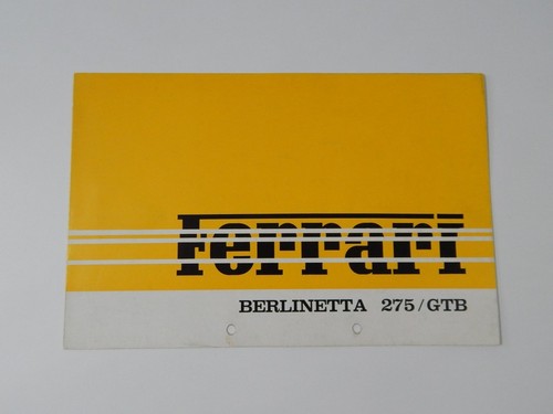 Original ferrari 275 gtb sales - ferrari,