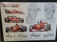 Tribute ferrari framed - tribute,