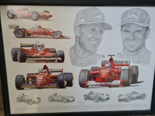Tribute ferrari framed - to,