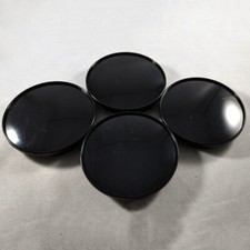 4pcs 68mm black wheel - 4pcs, hubs