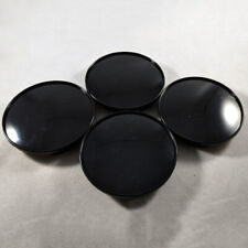 4Pcs 68mm Black Wheel Hubs