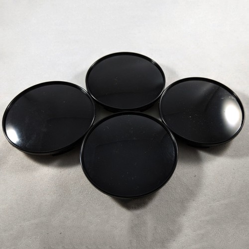 4pcs 68mm black - black, hubs