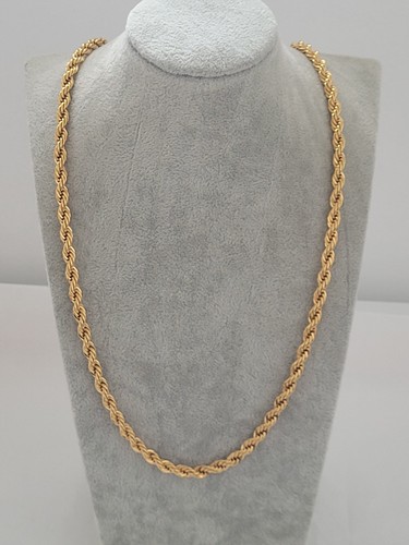 Vintage monet gold plated - vintage, rope
