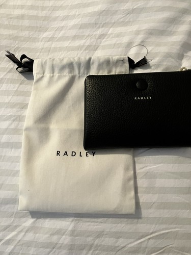 Radley black leather - leather, flap